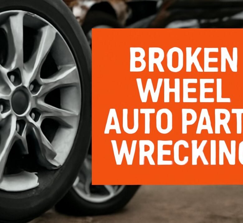 broken wheel auto parts wrecking