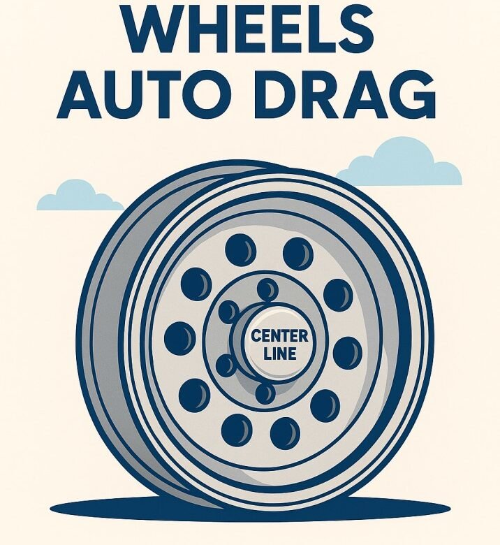 a wheel with text on it