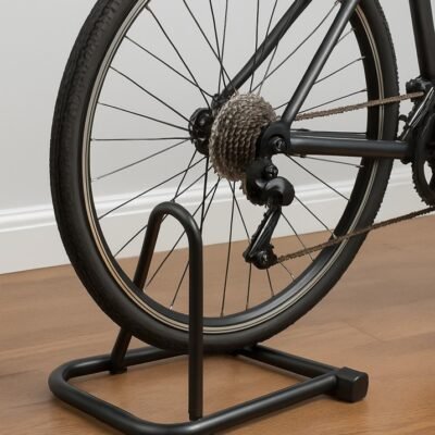 bike stand rear wheel